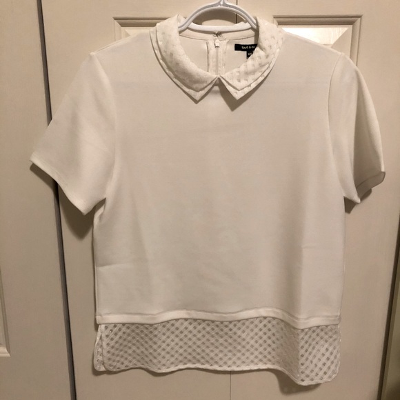 Tout á Coup Shortsleeved Collared Blouse - Picture 1 of 6